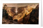 The Grand Canyon of the Yellowstone by Thomas Moran