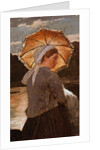 Woman with Parasol by Winslow Homer