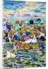Idlers on the Beach by Maurice Brazil Prendergast