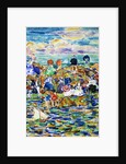 Idlers on the Beach by Maurice Brazil Prendergast