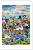 Idlers on the Beach by Maurice Brazil Prendergast