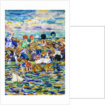 Idlers on the Beach by Maurice Brazil Prendergast