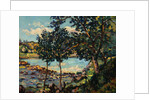 River Landscape by Jean-Baptiste-Armand Guillaumin