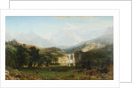 The Rocky Mountains, Lander's Peak by Albert Bierstadt