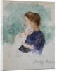 Watercolor of Mother and Child by Mary Cassatt