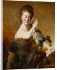 Woman with Sheet Music by Jean-Honore Fragonard