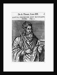 Engraving of Clovis by Andre Thevet