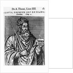 Engraving of Clovis by Andre Thevet
