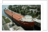 Bulk Iron Ore Carrier, Great Lakes Carriers by Corbis