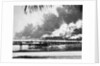 USS Shaw Exploding by Anonymous