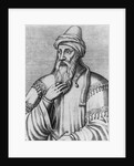 Portrait of Maimonides by Anonymous