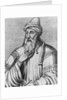 Portrait of Maimonides by Anonymous