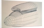 Drawing of Aircraft Nose by Anonymous