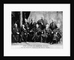 Portrait of the 1890 Supreme Court by Anonymous