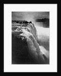 Man on Boardwalk at Horseshoe Falls by Anonymous