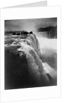 Man on Boardwalk at Horseshoe Falls by Anonymous