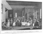 Interieur d'un comite revolutionnaire dous le regime de la terreur by Berthault