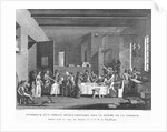 Interieur d'un comite revolutionnaire dous le regime de la terreur by Berthault