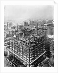 Construction of the Woolworth Building, New York by Anonymous
