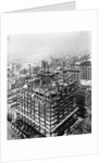 Construction of the Woolworth Building, New York by Anonymous