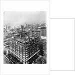 Construction of the Woolworth Building, New York by Anonymous