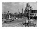 Columbus Circle With Monument and View East, New York by Anonymous