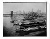Piers by Brooklyn Bridge, New York by Anonymous