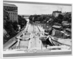 Canal Locks at Lockport by Anonymous