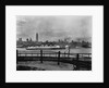 The S.S. Mauretania and New York City Skyline by Anonymous