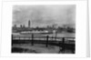The S.S. Mauretania and New York City Skyline by Anonymous
