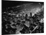 Overview of Manhattan at Night by Anonymous