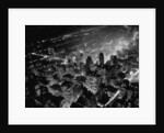 Overview of Manhattan at Night by Anonymous
