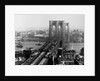 Brooklyn Bridge Over East River and Surrounding Area by Anonymous