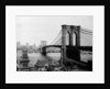 Brooklyn Bridge Over East River and Surrounding Area by Anonymous