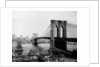Brooklyn Bridge Over East River and Surrounding Area by Anonymous