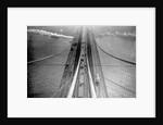 View of Brooklyn Bridge From Bridge Tower, New York by Anonymous