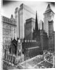 Trinity Church and Surrounding Skyscrapers, New York by Anonymous
