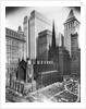 Trinity Church and Surrounding Skyscrapers, New York by Anonymous