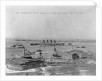 The Lusitania's First Appearance in New York Harbor by Anonymous