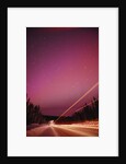 Aurora Borealis over Alaska Highway by Anonymous