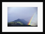 Rainbow over Alaskan Mountain by Anonymous