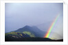 Rainbow over Alaskan Mountain by Anonymous