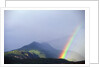 Rainbow over Alaskan Mountain by Anonymous