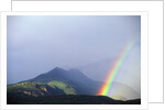 Rainbow over Alaskan Mountain by Anonymous