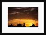 Sandstone Formations at Sunrise by Anonymous