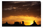Sandstone Formations at Sunrise by Anonymous