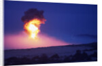 Explosion Lights the Sky by Anonymous