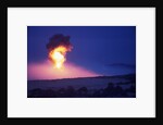 Explosion Lights the Sky by Anonymous