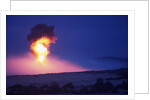 Explosion Lights the Sky by Anonymous