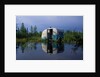 Flooded Trailer near Alaska Highway by Anonymous